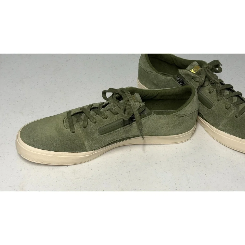 K-Swiss Court Pro Startup Men's Size 10 Sneakers Leather Green Retro Athletic